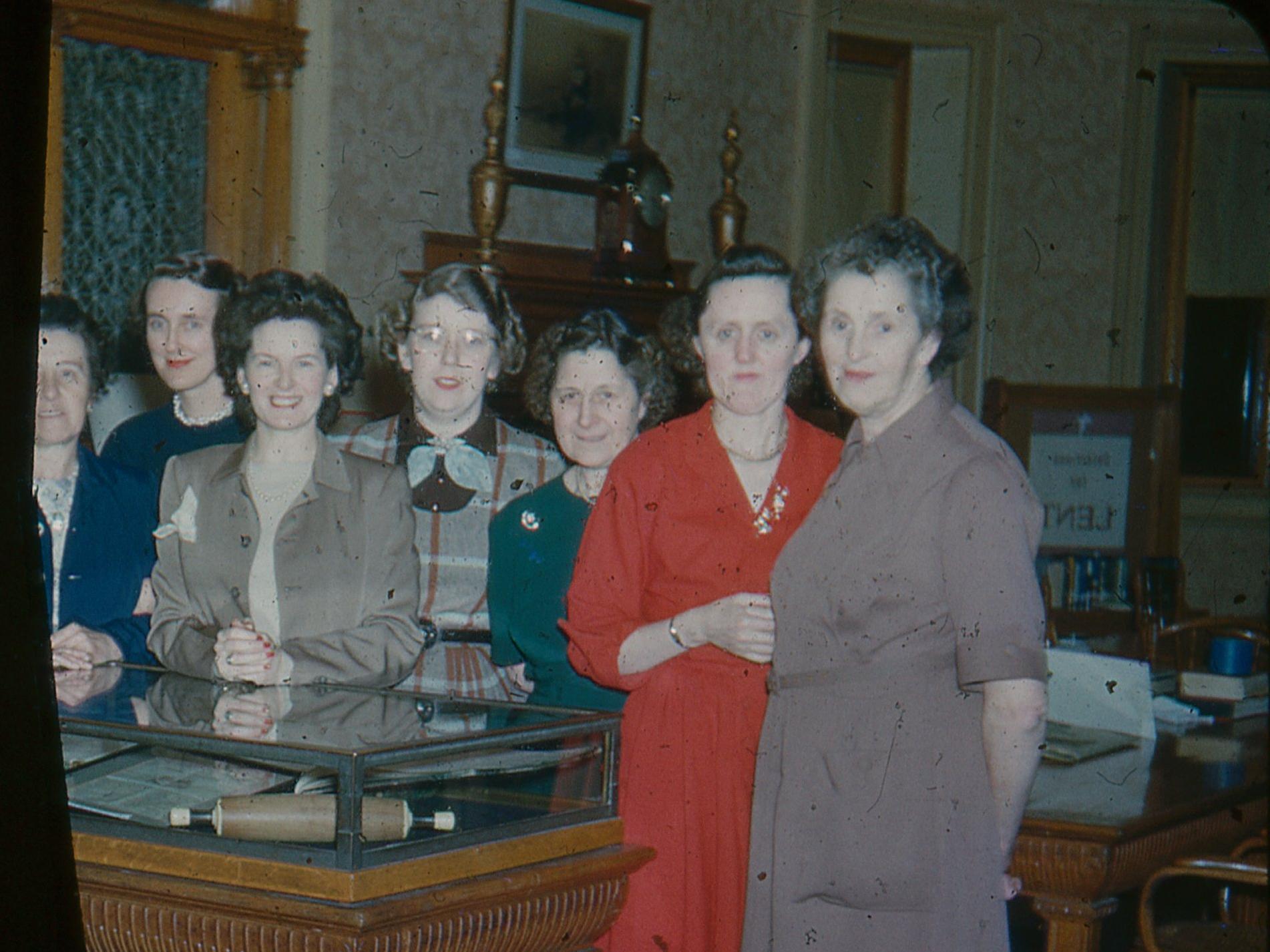 Millicent Library Staff, 1952