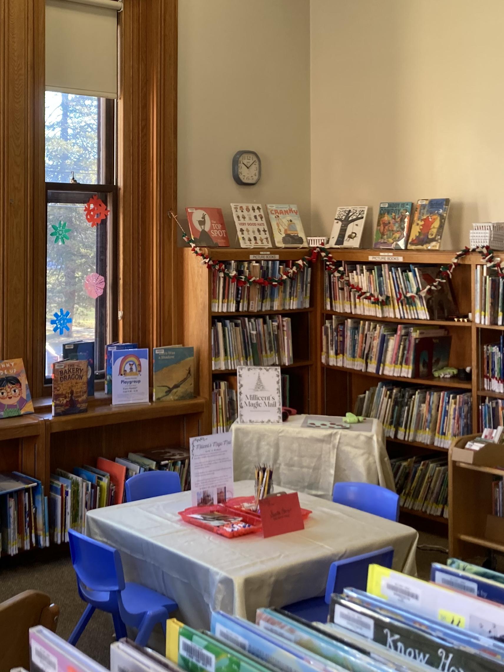 Children's room setup for mail program